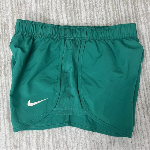 Nike | Dri Fit Tempo Logo Running Shorts in Mint Green Size Small - Picture 3 of 6